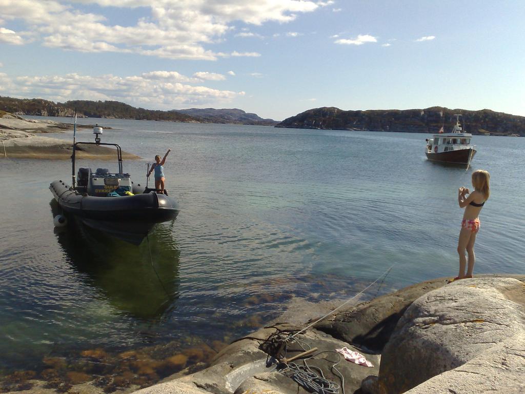 Dalsøyra Gulen Dive Resort מראה חיצוני תמונה